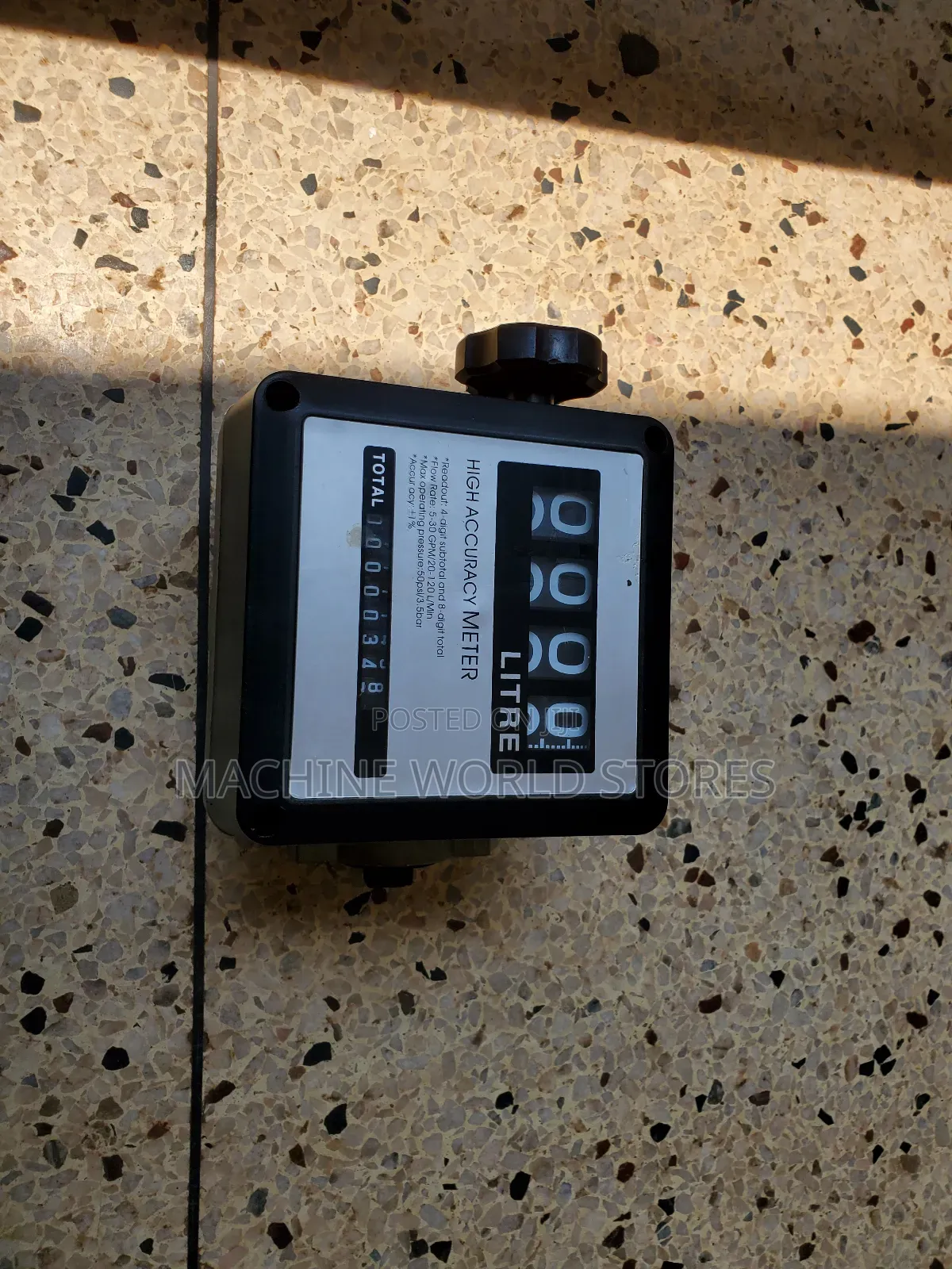 Fuel Pump Meter.