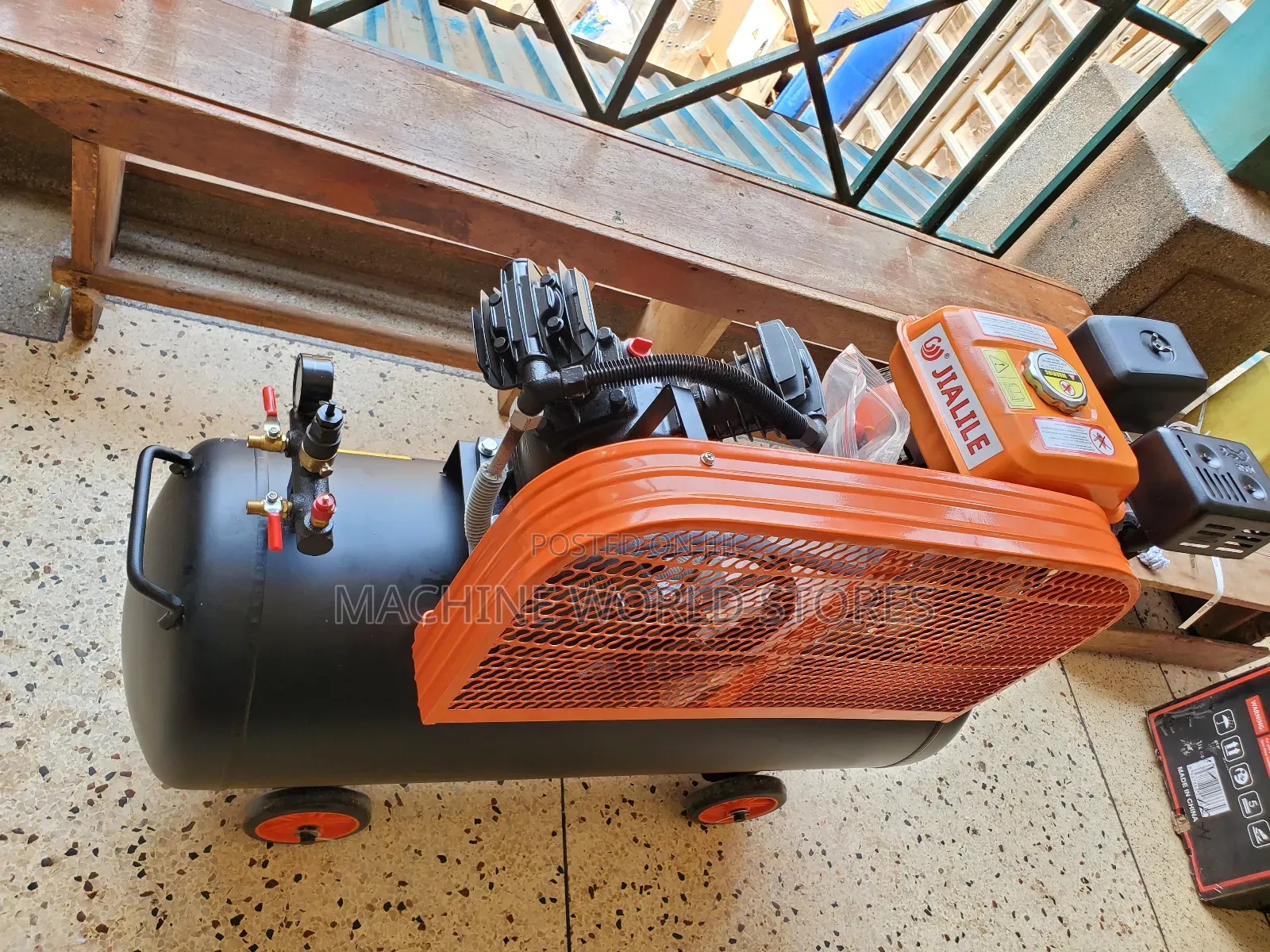 100L Air Compressor Petrol.