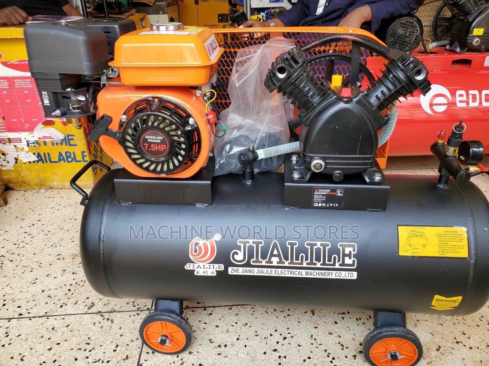 100L Air Compressor Petrol.