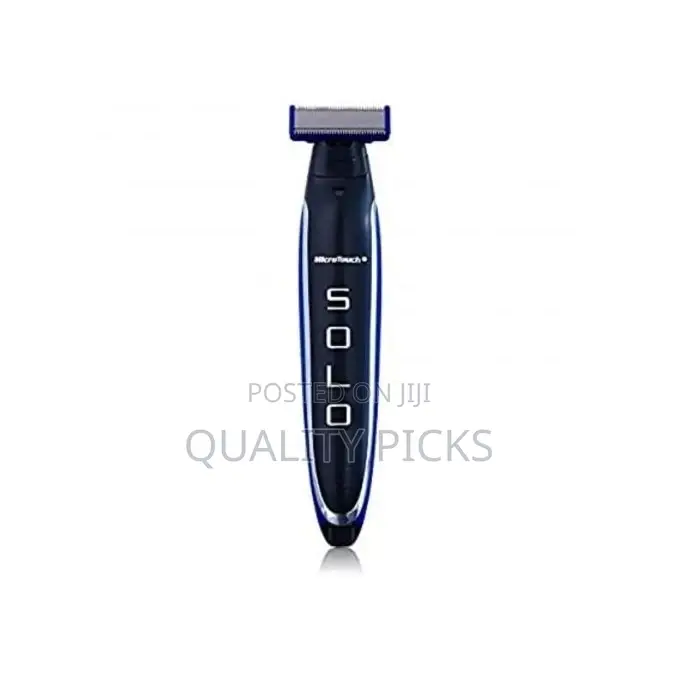 Micro Touch SOLO Rechargeable Shaver, Trimmer and Edger