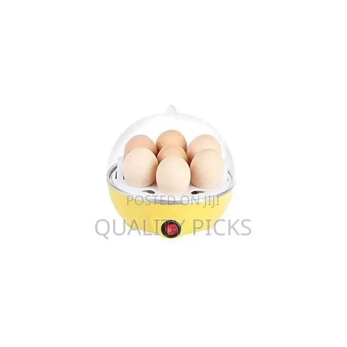 7 Egg Boiler/Cooker Home Machine, Yellow