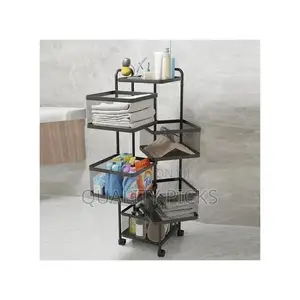 4 Tier Kitchen, Bedroom, Bathroom Storage Rack Organizer