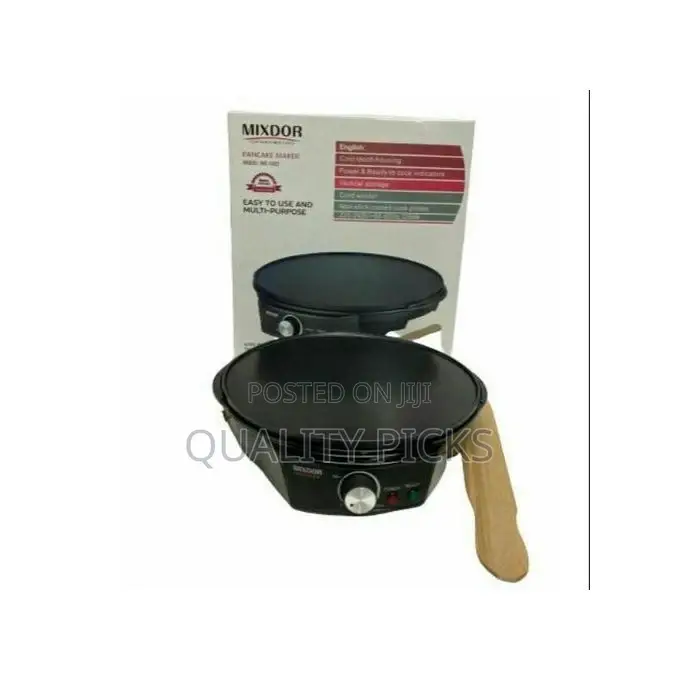 Mixdor Chapati, Crepe, Pancake Machine Electric Pan Grill-