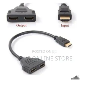 HDMI Male to Dual HDMI Female 1to 2 Splitter