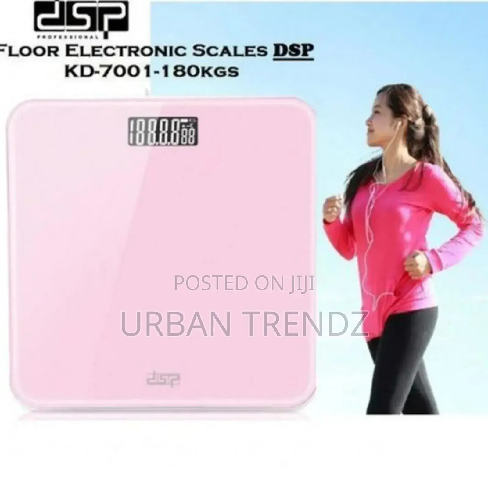 DSP Personal Electronic Body Weighing Scale- Multicolor