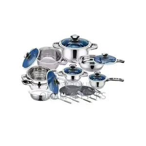 Zepter 24 Piece Stainless Steel Saucepans/Cookware - Silver