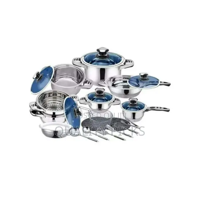 Zepter 24 Piece Stainless Steel Saucepans/Cookware - Silver