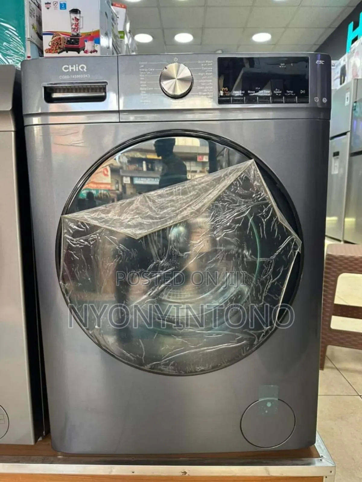 Chiq 8kg Front Loader Automatic Washing Machine.