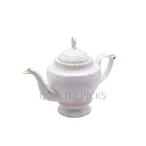 Other Gold Self Designed Ceramic Teapot, 1litre -