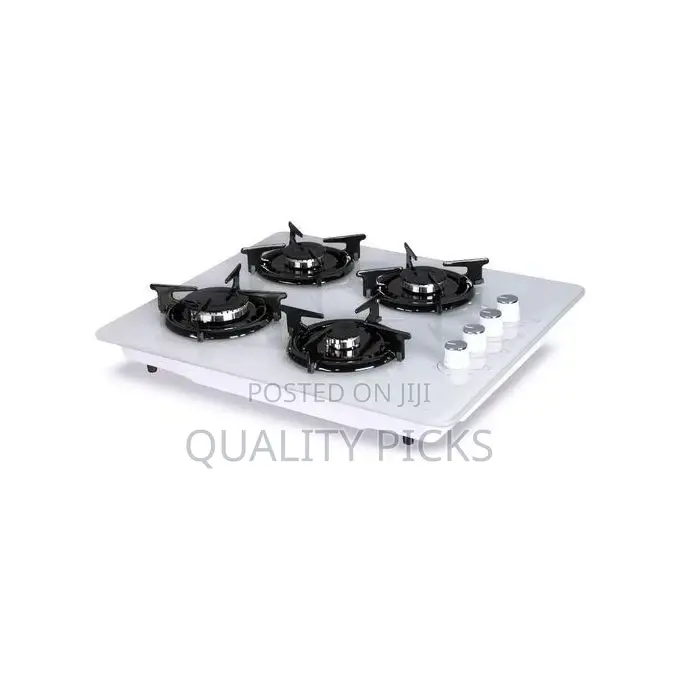 Luxell 4 Burner Glass Gas Cooker Stove Table Top-Built-In,
