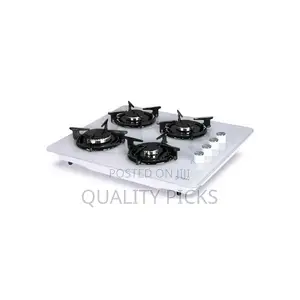 Luxell 4 Burner Glass Gas Cooker Stove Table Top-Built-In,