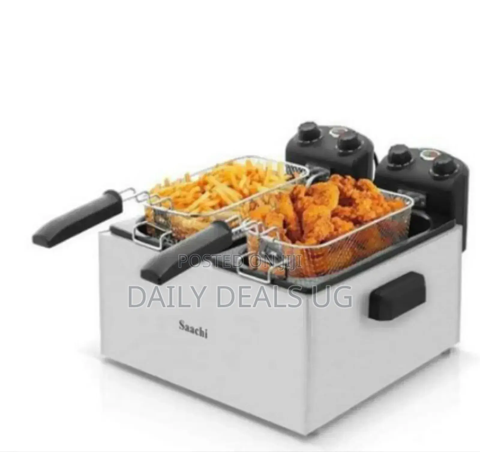 Electric Double Deep Fryer