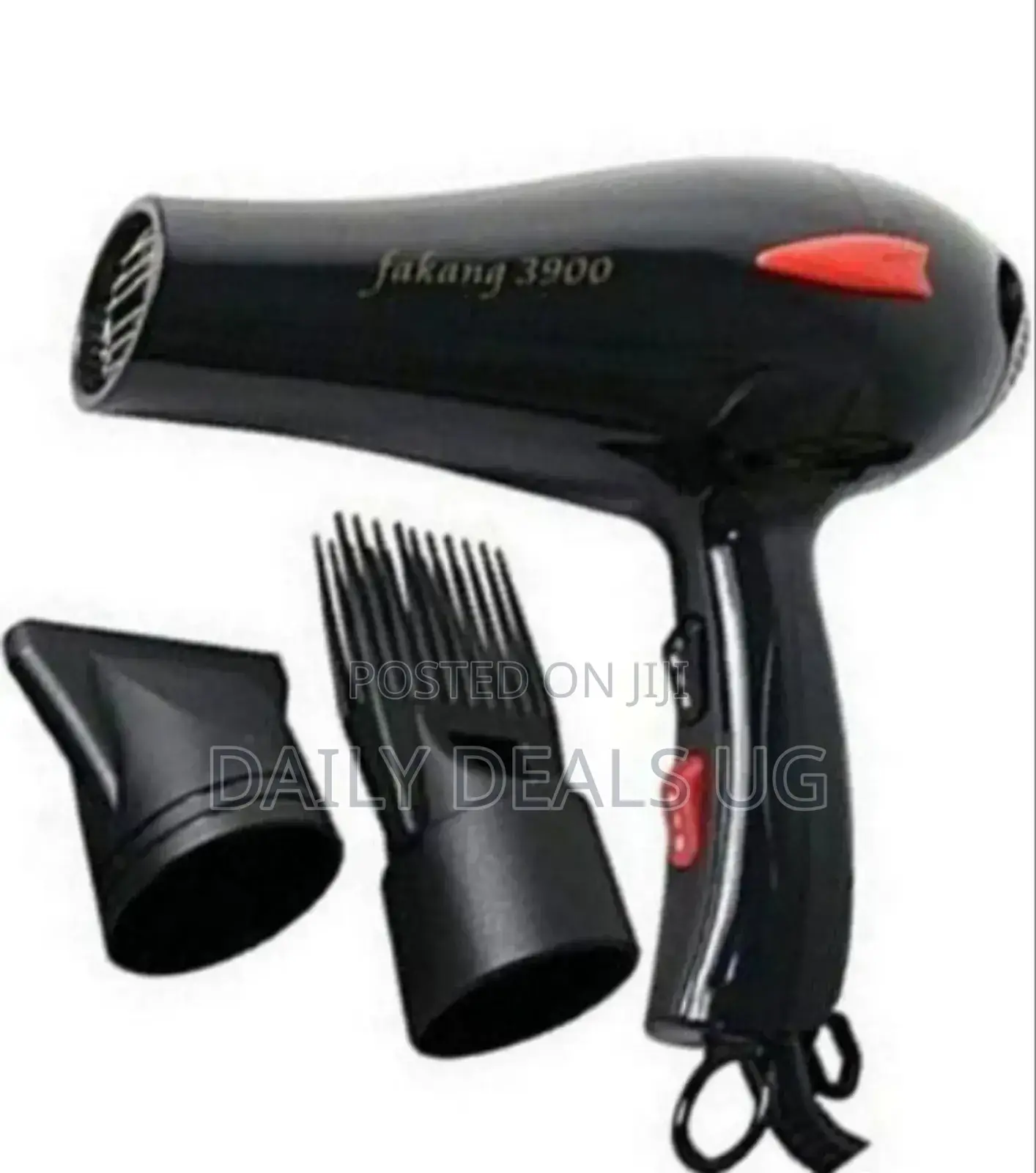 Black Electric Hair Dryer