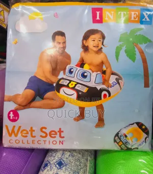 Unique Intex Inflatable Swimming Police Cruiser Floater
