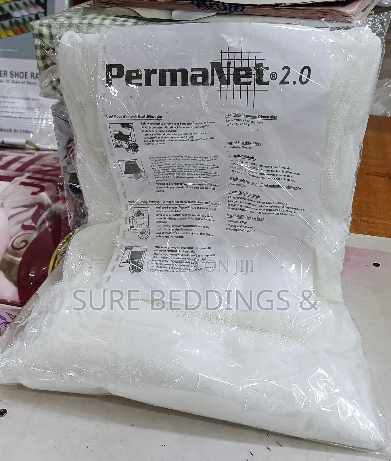 Square Treated Mosquito Net