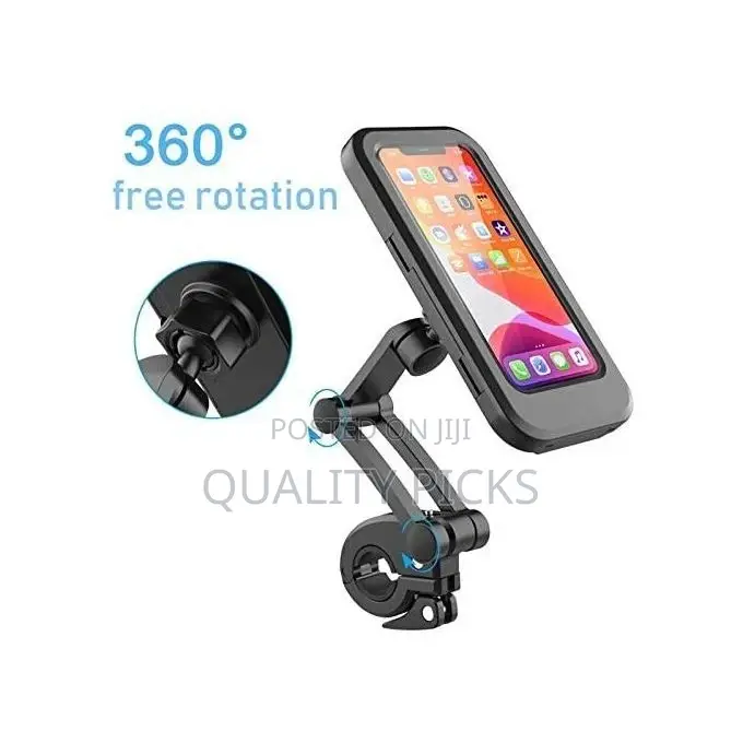 Magnetic Waterproof Mobile Phone Case Holder Bike Handlebar