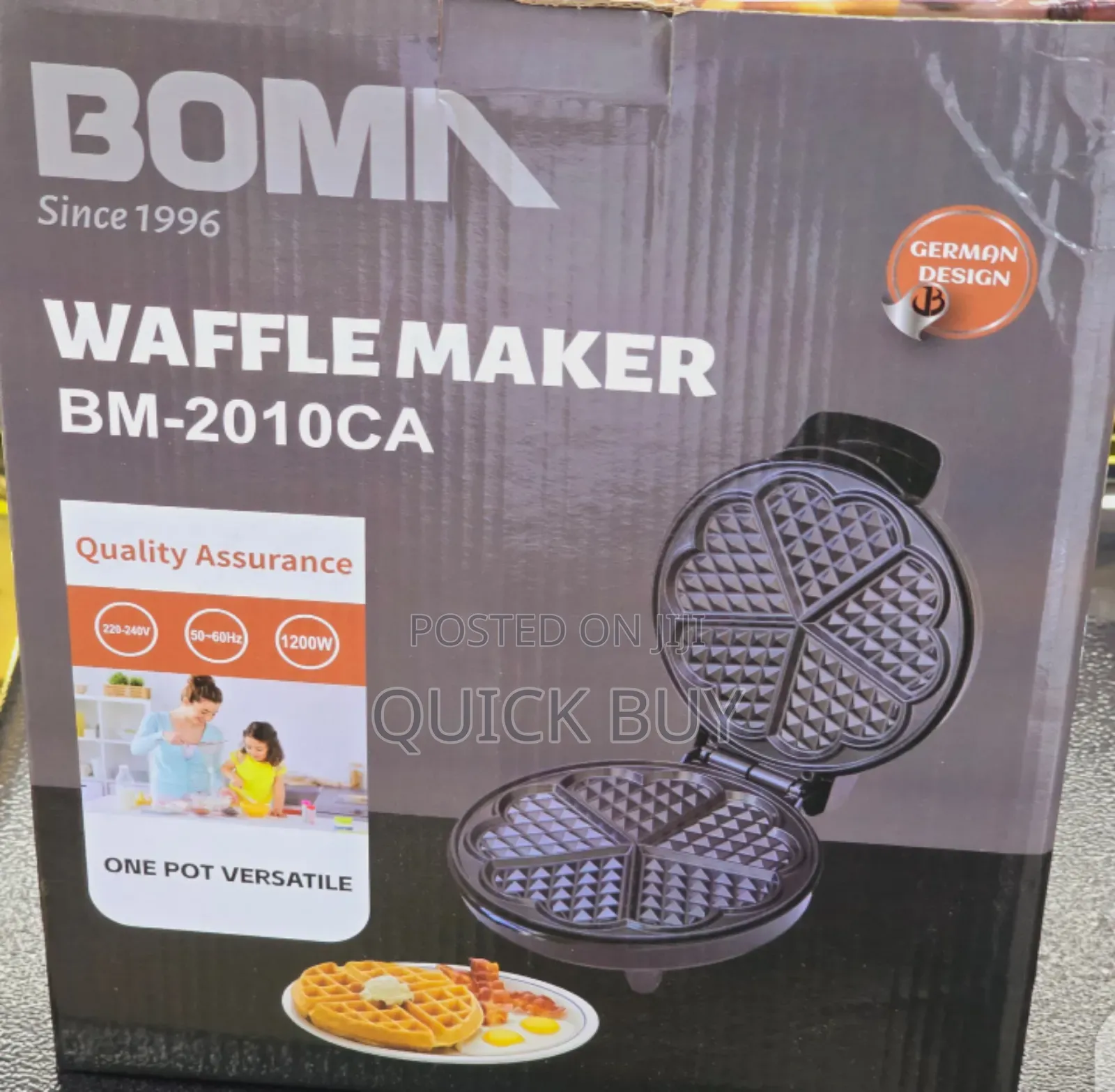 Unique Versatile BOMA Waffle Maker,Assured Quality