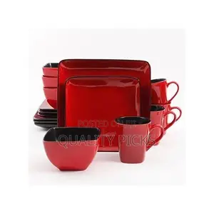 Other 16 Piece Square Plates, Cups, Bowls Dinner Set