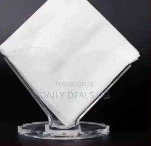 Glass Portable Tissue Holder