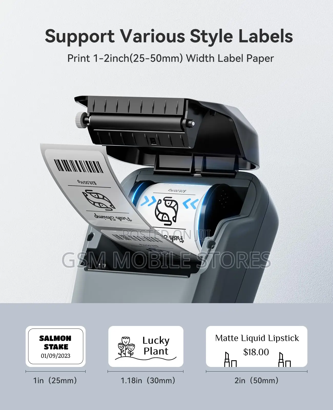 NIIMBOT B1 Label Maker, Bluetooth Portable Label Printer