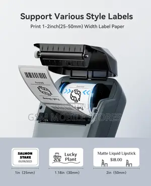 NIIMBOT B1 Label Maker, Bluetooth Portable Label Printer