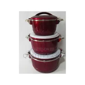 3pc Food Warmer Dishes Thermal Insulation Pot Lunch Boxes