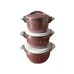 3pc Food Warmer Dishes Thermal Insulation Pot Lunch Boxes