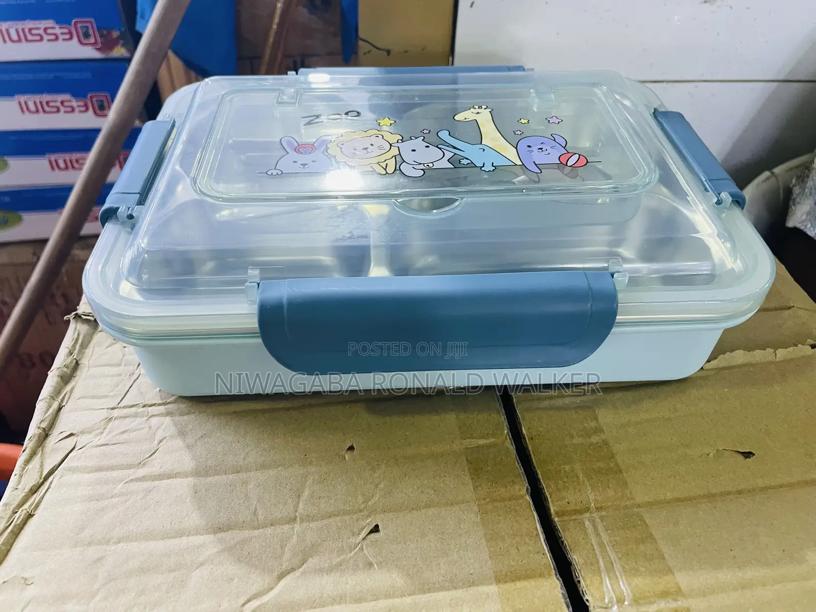 304 Partitioned Lunchbox With Spoon