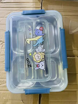 304 Partitioned Lunchbox With Spoon