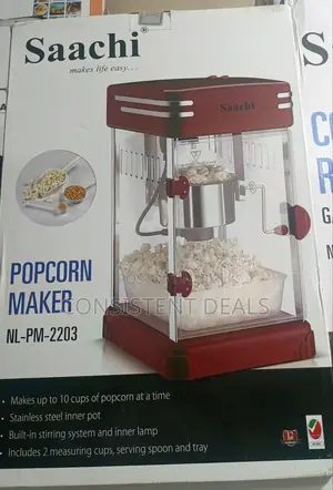 Saachi Popcorn Maker Machine