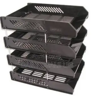 Plastic 4 Layer Files Tray