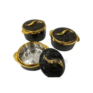 3pc Set 1.5/2/2.5 L Food Warmer Thermal Lunch Boxes