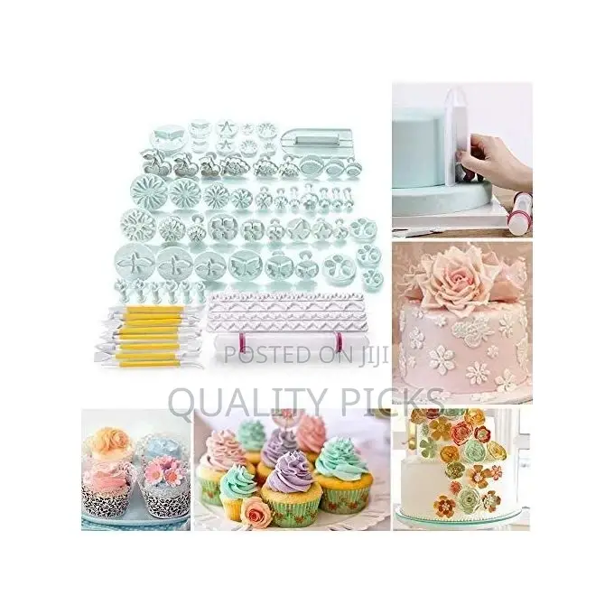 68 PCS Cake Baking Decorating Moulds