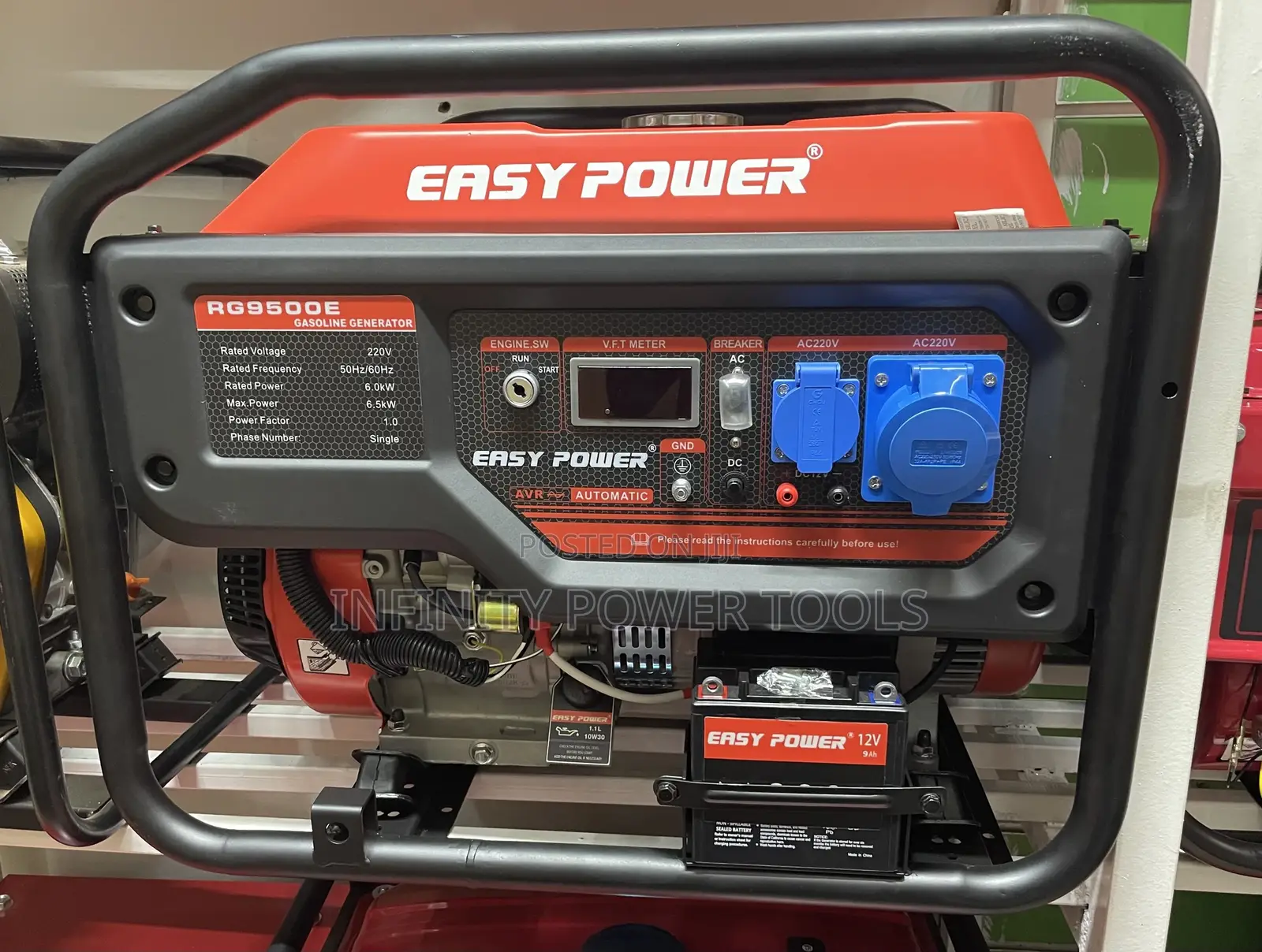 6kva Generator(Easy Power) RG9500E