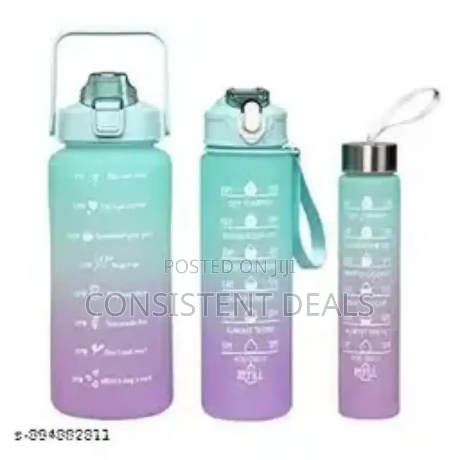 Plastic Water Bottle Set