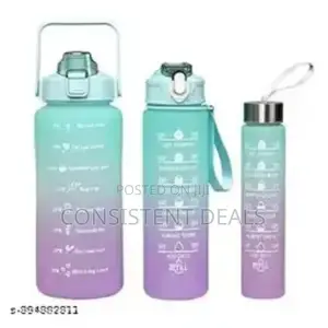 Plastic Water Bottle Set