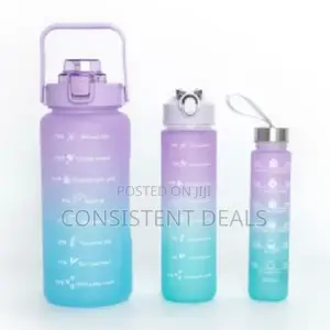Plastic Water Bottle Set
