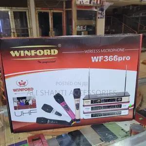 Winford Professional Wireless Microphone Wf366pro