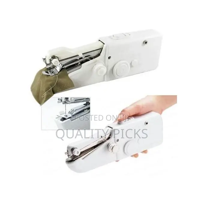 Mini Handheld Hini Quick Stitch Sewing Machine - White