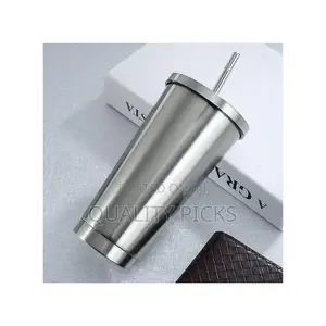 Stainless Steel 500ml Coffee Mug With Lid Tea Cup Thermos