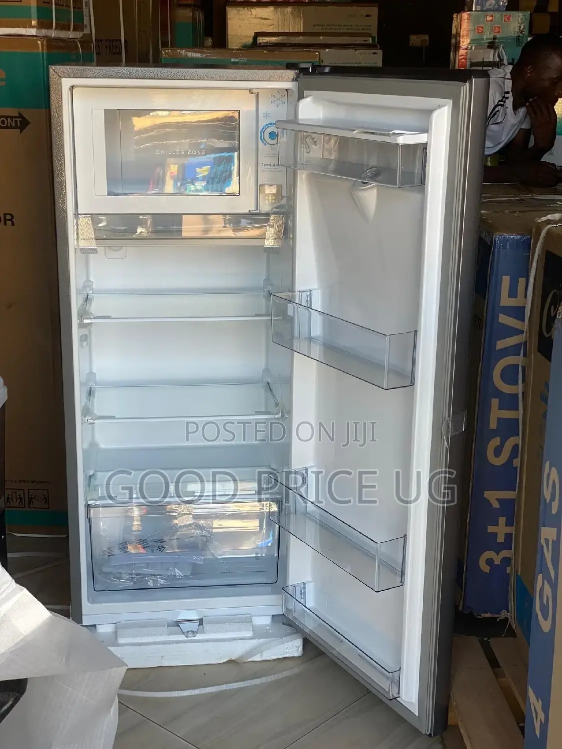 229 Litres Hisense Single Door Fridge With Dispenser