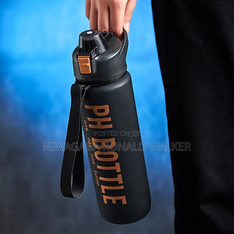 1.0l Ph Water Bottle for Men Black