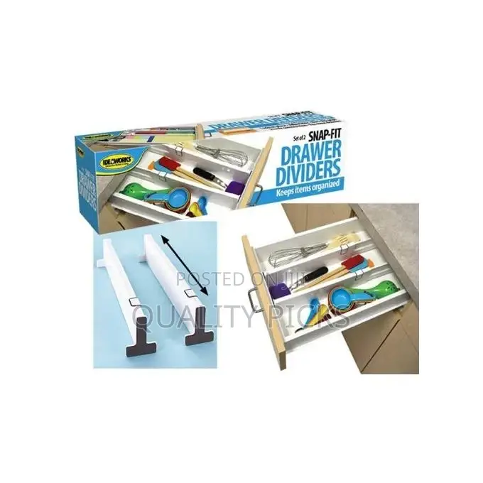 SNAP Drawer Divider Kitchen Organizer Cutlery Tray