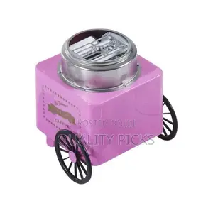 Mini Electric Floss Cotton Candy Maker Cart Machine-