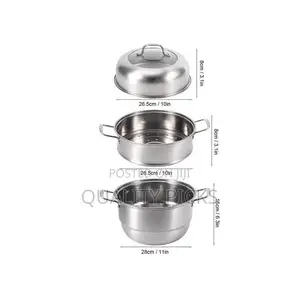 28cm - 3 Layer Stainless Steel Soup Pot