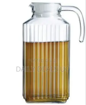 Citrus Glass Juice Jar