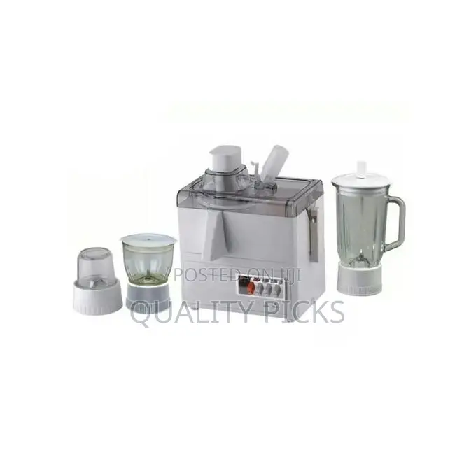 4 In1 Food Processor,Extractor,Mixer, Blender-White.