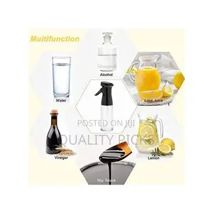 200ml Glass Cooking Vinegar Oil Sprayer Dispenser Bottle