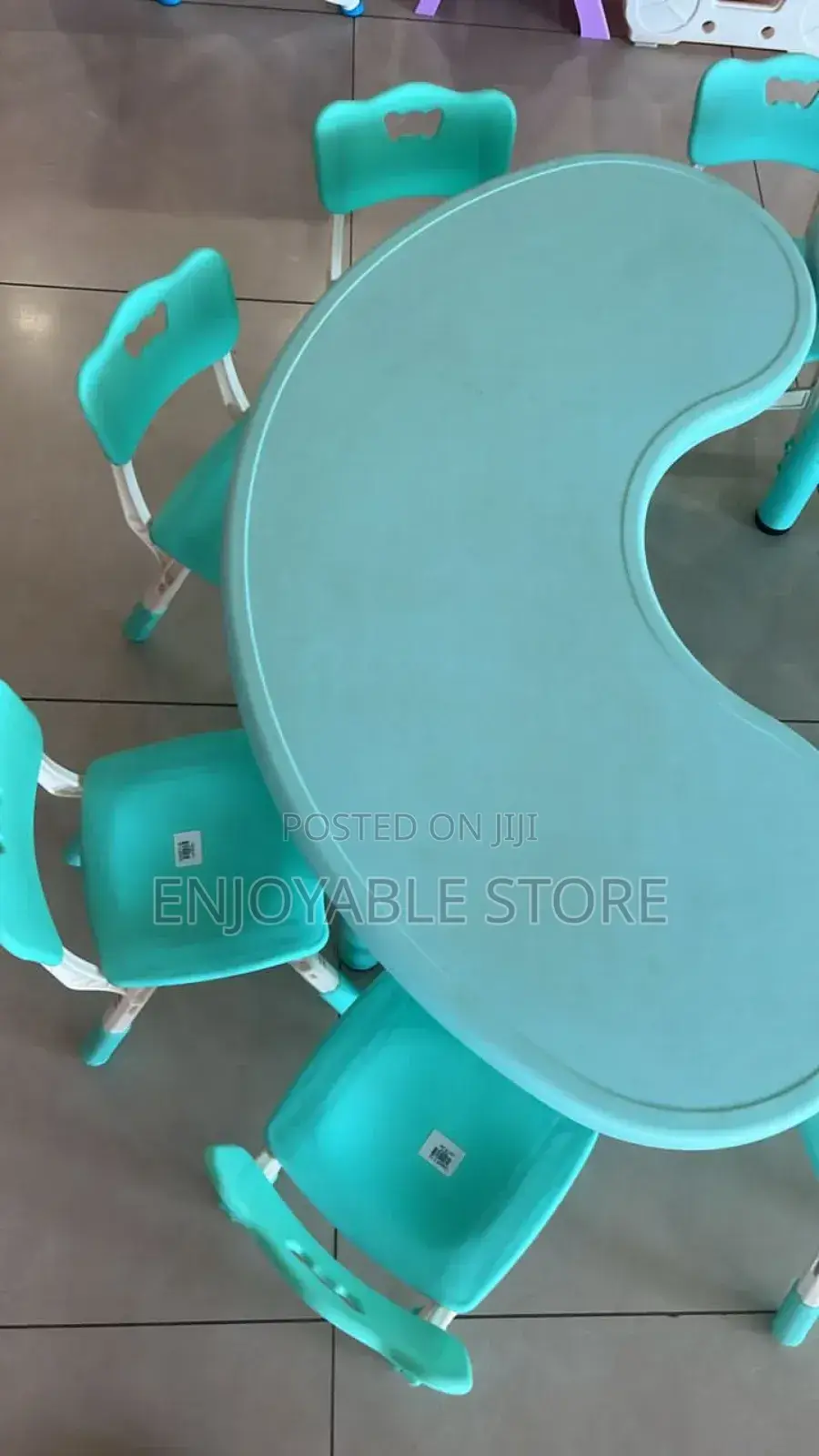 Plastic Kids Moon Table Kids Table