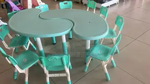 Plastic Kids Moon Table Kids Table